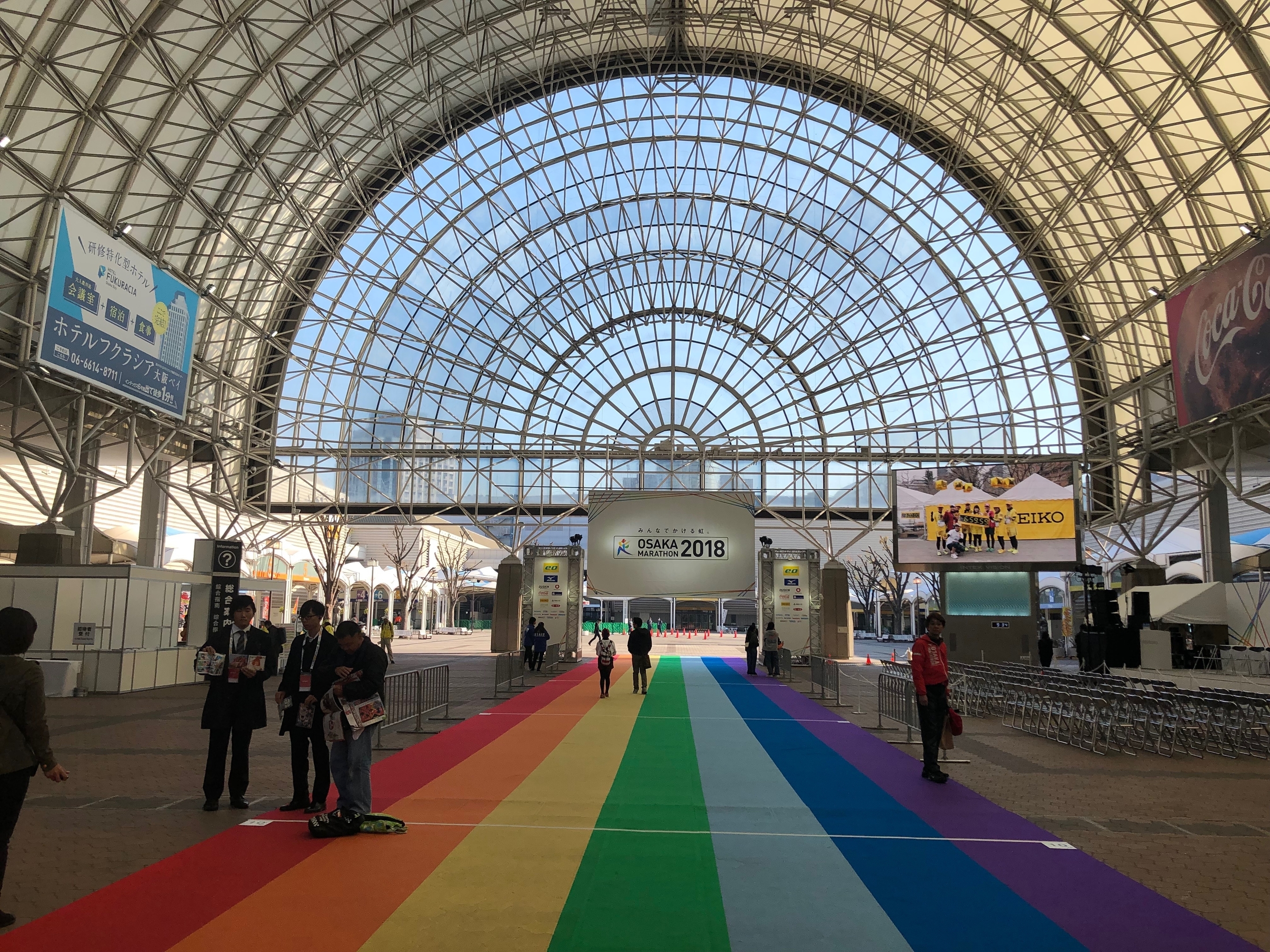 インテックス内